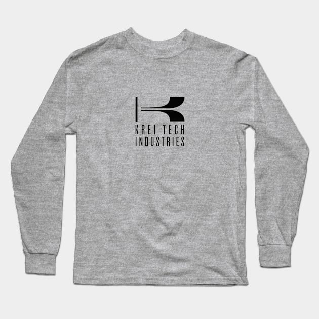 Krei Tech Industries Long Sleeve T-Shirt by MindsparkCreative